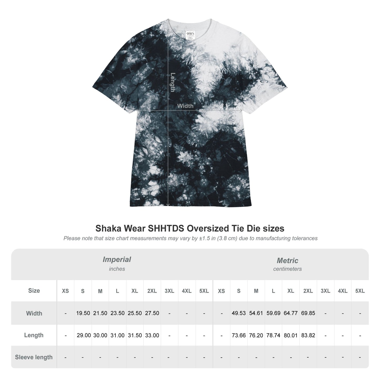Tie-Dye Spiral Oversized T-Shirt — Embroidered Rainbow Swirl